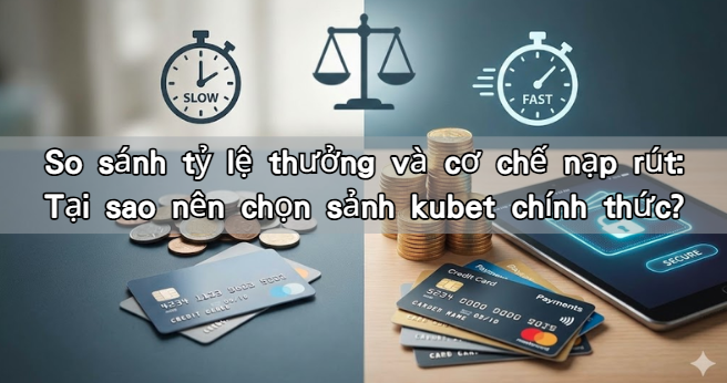 Read more about the article So sánh tỷ lệ thưởng và cơ chế nạp rút: Tại sao nên chọn sảnh kubet chính thức?